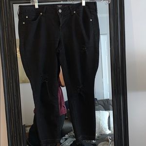 Torrid distressed jeans
